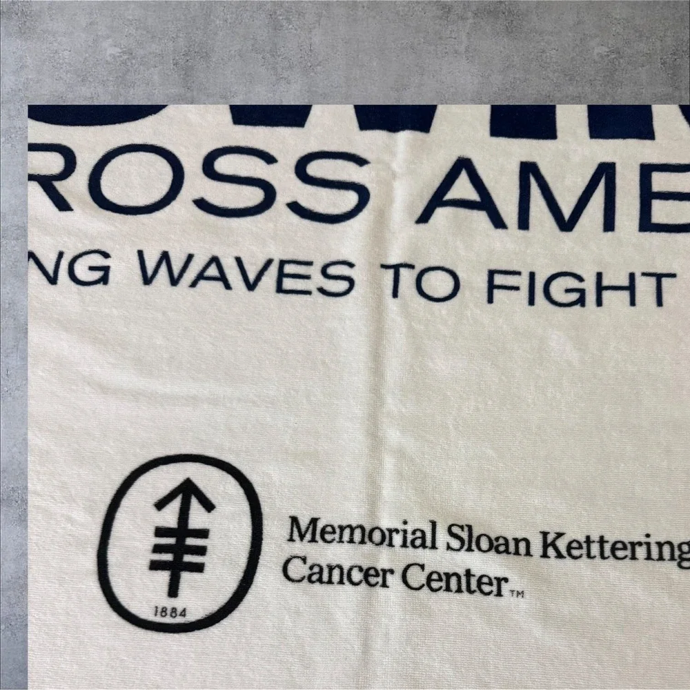 Swim Across America Towel Memorial Sloan Kettering Cancer Center 34